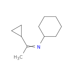 Cyclohexanamine, N-(1-cyclopropylethylidene)-