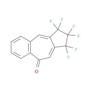 Benz[f]azulen-9(1H)-one, 1,1,2,2,3,3-hexafluoro-2,3-dihydro-