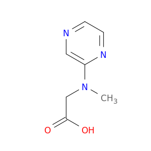 2-[methyl(pyrazin-2-yl)amino]acetic acid