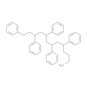 Benzene, 1,1',1'',1''',1''''-(1-butyl-1,3,5,7,9-nonanepentayl)pentakis-
