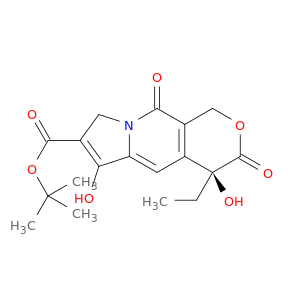 TERT-BUTYL (4S)-4-ETHYL-4,6-DIHYDROXY-3,10-DIOXO-3,4,8,10-TETRAHYDRO-1H-PYRANO[3,4-F]INDOLIZINE-7-CARBOXYLATE