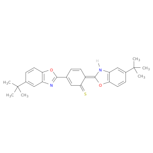 (6Z)-3-(5-tert-butylbenzooxazol-2-yl)-6-(5-tert-butyl-3H-benzooxazol-2-ylidene)cyclohexa-2,4-diene-1-thione