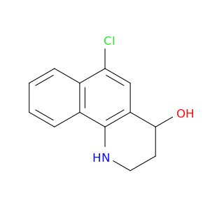 Benzo[h]quinolin-4-ol, 6-chloro-1,2,3,4-tetrahydro-