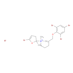 (5-BROMO-2-FURFURYL)DIMETHYL(5-(2,4,6-TRIBROMOPHENOXY)PENTYL)AMMONIUM BROMIDE