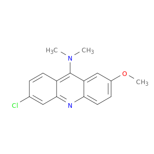 9-Acridinamine, 6-chloro-2-methoxy-N,N-dimethyl-