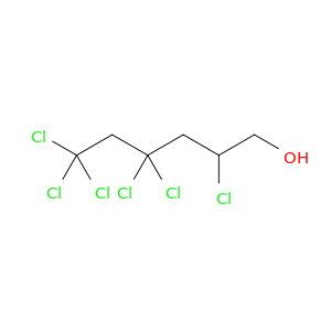1-Hexanol, 2,4,4,6,6,6-hexachloro-