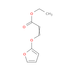 2-Propenoic acid, 3-(2-furanyloxy)-, ethyl ester