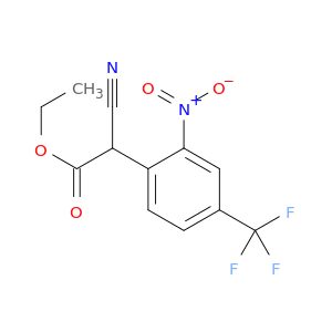 Ethyl alpha-Cyano-2-nitro-4-(trifluoromethyl)phenyl-acetate