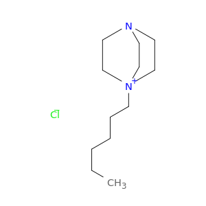 4-Aza-1-azoniabicyclo[2.2.2]octane, 1-hexyl-, chloride