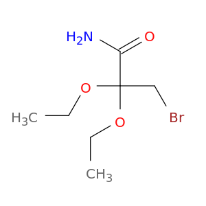 Propanamide, 3-bromo-2,2-diethoxy-