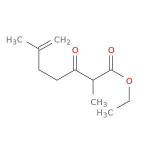 6-Heptenoic acid, 2,6-dimethyl-3-oxo-, ethyl ester