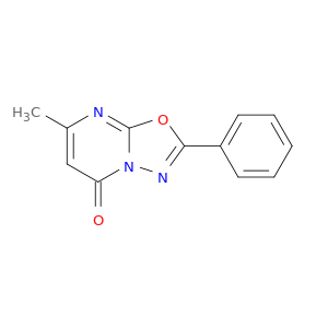 5H-1,3,4-Oxadiazolo[3,2-a]pyrimidin-5-one, 7-methyl-2-phenyl-