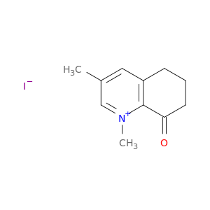 Quinolinium, 5,6,7,8-tetrahydro-1,3-dimethyl-8-oxo-, iodide