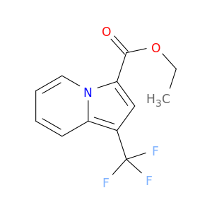 3-Indolizinecarboxylic acid, 1-(trifluoromethyl)-, ethyl ester