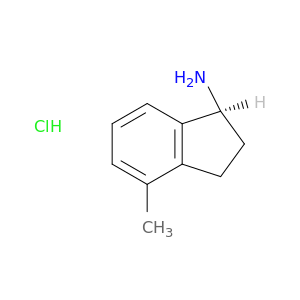 (S)-4-甲基-2,3-二氢-1H-茚-1-胺盐酸盐