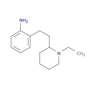 Benzenamine, 2-[2-(1-ethyl-2-piperidinyl)ethyl]-