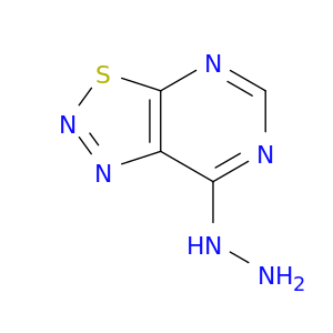 7-hydrazinyl[1,2,3]thiadiazolo[5,4-d]pyrimidine