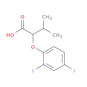2-(2,4-Difluorophenoxy)-3-methylbutanoic Acid