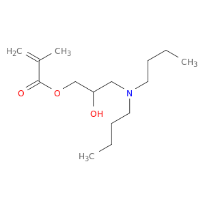 2-Propenoic acid, 2-methyl-, 3-(dibutylamino)-2-hydroxypropyl ester