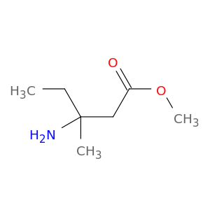 methyl 3-amino-3-methylpentanoate