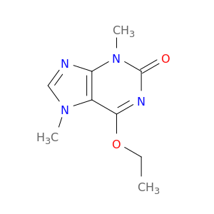 2H-Purin-2-one, 6-ethoxy-3,7-dihydro-3,7-dimethyl-