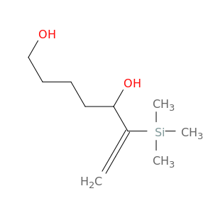 6,7-Octadiene-1,5-diol, 6-(trimethylsilyl)-