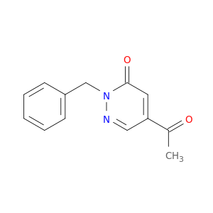 3(2H)-Pyridazinone, 5-acetyl-2-(phenylmethyl)-