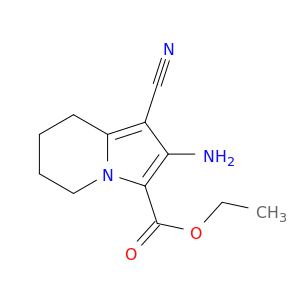 ETHYL 2-AMINO-1-CYANO-5,6,7,8-TETRAHYDROINDOLIZINE-3-CARBOXYLATE