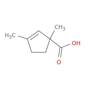 2-Cyclopentene-1-carboxylicacid, 1,3-dimethyl-
