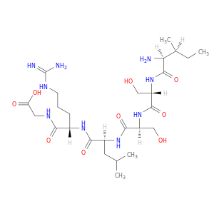 Glycine, L-isoleucyl-L-seryl-L-seryl-L-leucyl-L-arginyl-