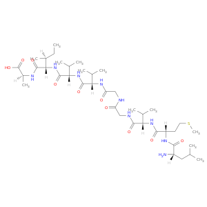 L-Alanine, L-leucyl-L-methionyl-L-valylglycylglycyl-L-valyl-L-valyl-L-isoleucyl-