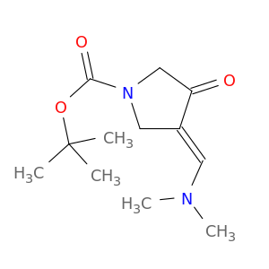 tert-butyl (3e)-3-[(dimethylamino)methylidene]-4-oxopyrrolidine-1-carboxylate