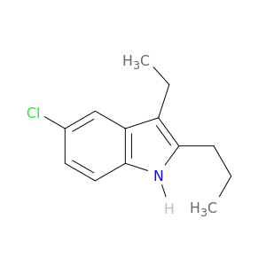 5-氯-3-乙基-2-丙基-1H-吲哚