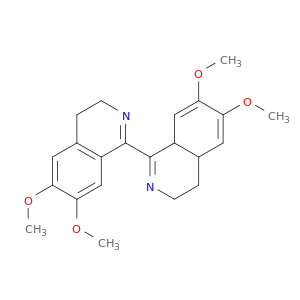 1,1'-Biisoquinoline, 3,3',4,4',4a,8a-hexahydro-6,6',7,7'-tetramethoxy-