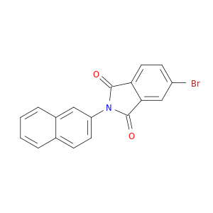 1H-Isoindole-1,3(2H)-dione, 5-bromo-2-(2-naphthalenyl)-