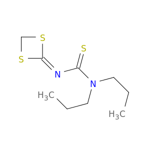 Thiourea, 1,3-dithietan-2-ylidenedipropyl-