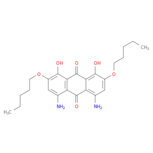 9,10-Anthracenedione, 4,5-diamino-1,8-dihydroxy-2,7-bis(pentyloxy)-