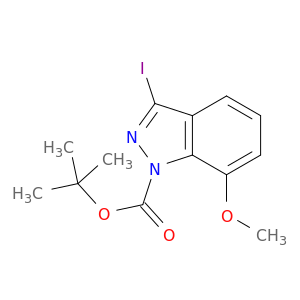 3-碘-7-甲氧基-1H-吲唑-1-羧酸叔丁酯