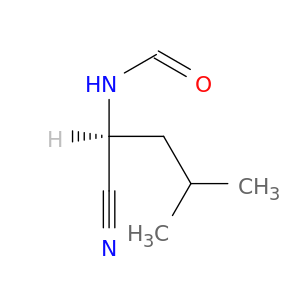 Formamide, N-[(1S)-1-cyano-3-methylbutyl]-