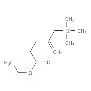 4-Pentenoic acid, 4-[(trimethylsilyl)methyl]-, ethyl ester