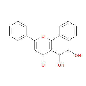 5,6-dihydroxy-2-phenyl-5,6-dihydro-4h-benzo[h]chromen-4-one