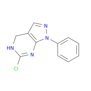 6-chloro-1-phenyl-1H,4H,5H-pyrazolo[3,4-d]pyrimidine