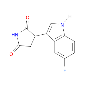 3-(5-氟-1H-吲哚-3-基)-2,5-吡咯烷二酮
