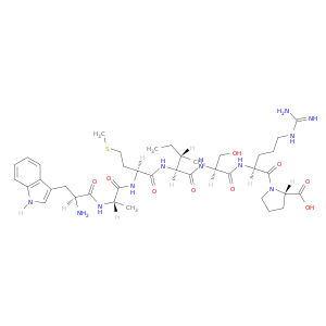 L-Proline, L-tryptophyl-L-alanyl-L-methionyl-L-isoleucyl-L-seryl-L-arginyl-