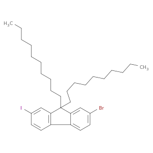 9H-Fluorene, 2-bromo-9,9-didecyl-7-iodo-
