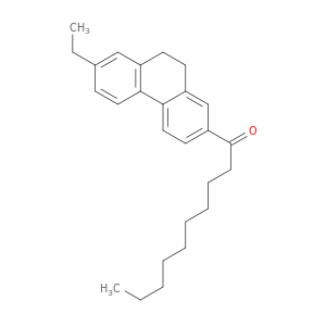 1-Decanone, 1-(7-ethyl-9,10-dihydro-2-phenanthrenyl)-