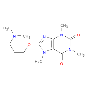 8-(3-dimethylamino-propoxy)-1,3,7-trimethyl-3,7-dihydro-purine-2,6-dione