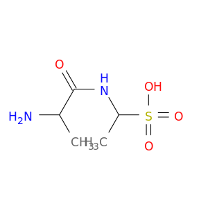 Ethanesulfonic acid, 1-[(2-amino-1-oxopropyl)amino]-