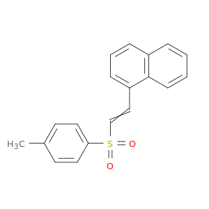 Naphthalene, 1-[2-[(4-methylphenyl)sulfonyl]ethenyl]-