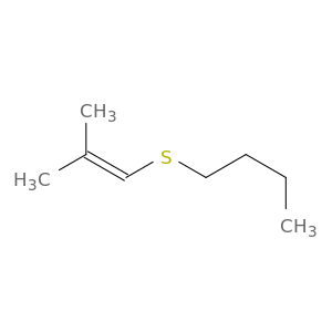 Butane, 1-[(2-methyl-1-propenyl)thio]-